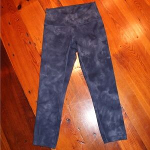 Lululemon Wunder Train High-Rise Tight 25" -Diamond Dye